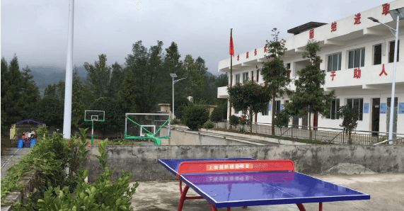 上海银河集团实业有限公司支援西部贫困地区学校的修建